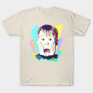 Wpap Pop Art Kevin 80s Kid T-Shirt